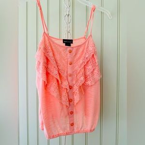 ❤️Wet Seal sleeveless top. Pink in color.